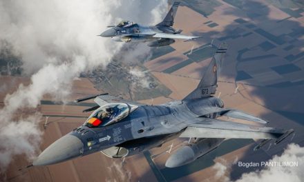 Ukrán drónt lőtt le a román F-16-os Észtország légterében